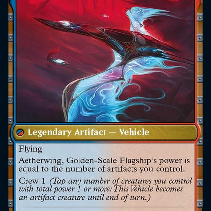 Invasion of Kaladesh // Aetherwing, Golden-Scale Flagship [March of the Machine]