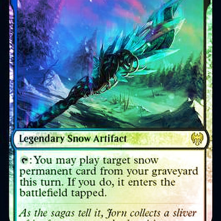 Jorn, God of Winter // Kaldring, the Rimestaff [Kaldheim Prerelease Promos]