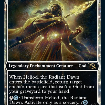 Heliod, the Radiant Dawn // Heliod, the Warped Eclipse (Showcase Planar Booster Fun) [March of the Machine]