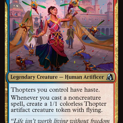 Saheeli, Jewel of Avishkar [Reality Fracture]
