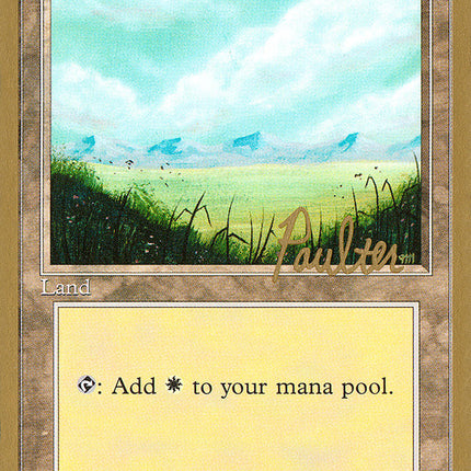 Plains (pp366) (Preston Poulter) [Pro Tour Collector Set]
