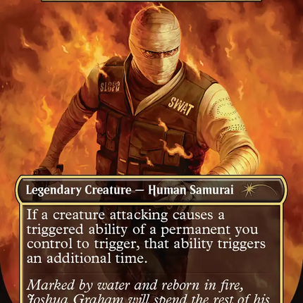 Joshua Graham, Burned Man - Isshin, Two Heavens as One [Secret Lair Drop Series]