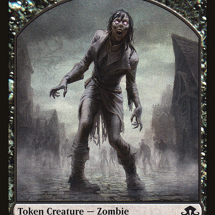Zombie // Zombie Double-Sided Token [Eldritch Moon Prerelease Promos]