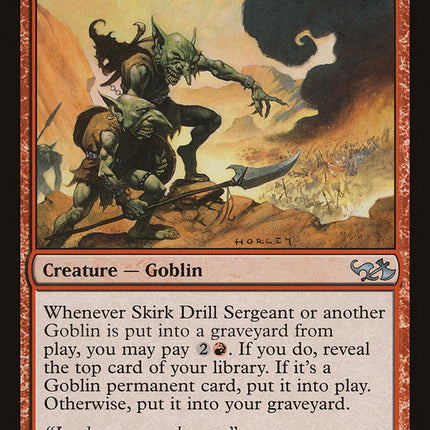 Skirk Drill Sergeant [Duel Decks: Elves vs. Goblins]