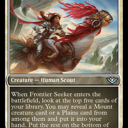 Frontier Seeker (Promo Pack) [Outlaws of Thunder Junction Promos]