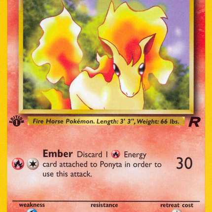 Ponyta (64/82) [Team Rocket 1st Edition]