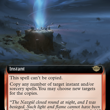 Display of Power (Extended Art) (Surge Foil) [The Lord of the Rings: Tales of Middle-Earth]