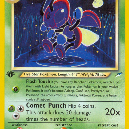 Light Ledian (24/105) [Neo Destiny 1st Edition]