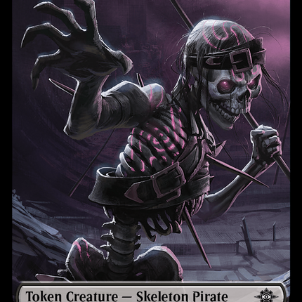 Vampire // Skeleton Pirate Double-Sided Token [The Lost Caverns of Ixalan Tokens]
