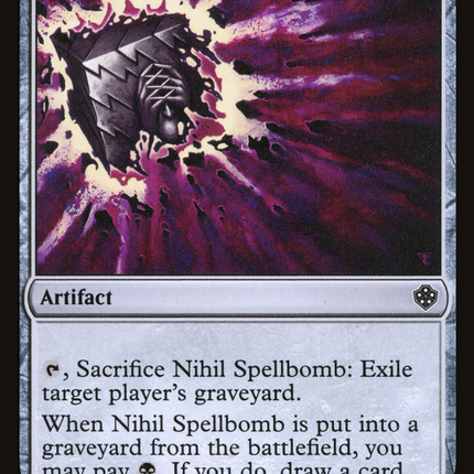 Nihil Spellbomb [Starter Commander Decks]