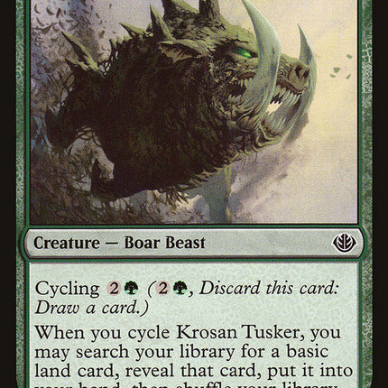 Krosan Tusker (Garruk vs. Liliana) [Duel Decks Anthology]