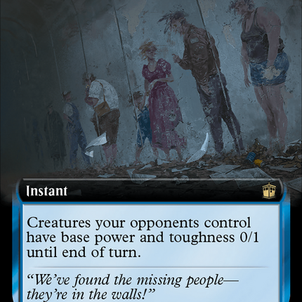 Flatline (Extended Art) (Surge Foil) [Doctor Who]