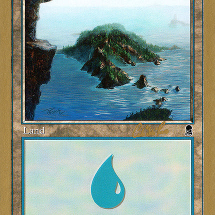 Island (cr335) (Carlos Romao) [World Championship Decks 2002]