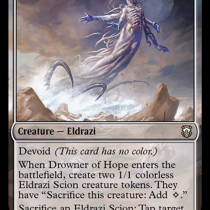 Drowner of Hope (Ripple Foil) [Modern Horizons 3 Commander]