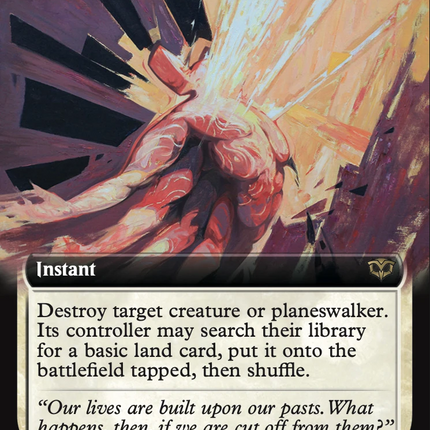 Erode (Extended Art) [Secrets of Strixhaven]
