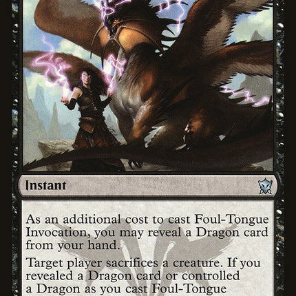 Foul-Tongue Invocation [Dragons of Tarkir]