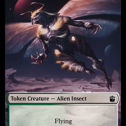 Alien Insect // Mutant Double-Sided Token [Doctor Who Tokens]