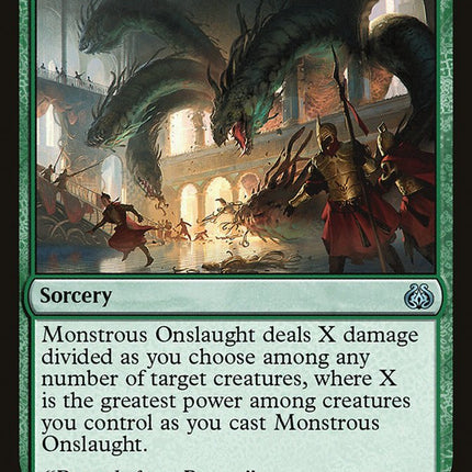 Monstrous Onslaught [Aether Revolt]