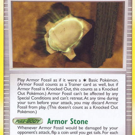 Armor Fossil (116/123) [Diamond & Pearl: Mysterious Treasures]