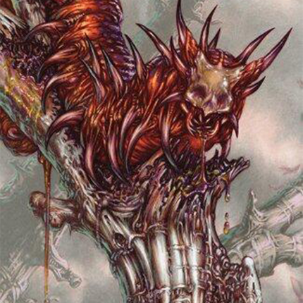 Grist, Voracious Larva Art Card [Modern Horizons 3 Art Series]