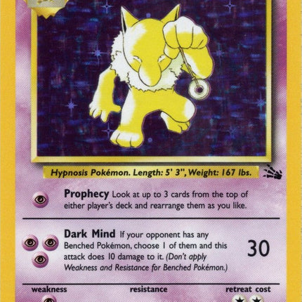 Hypno (8/62) [Fossil Unlimited]