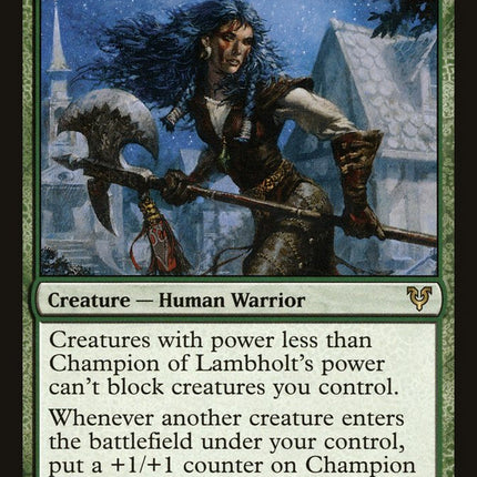 Champion of Lambholt [Avacyn Restored]