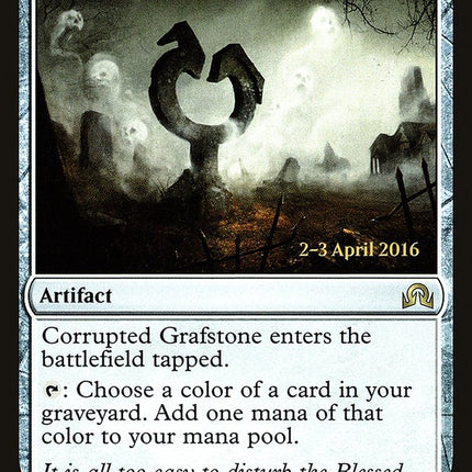 Corrupted Grafstone [Shadows over Innistrad Prerelease Promos]