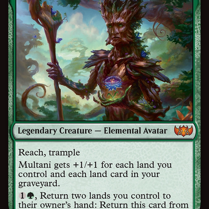 Multani, Yavimaya's Avatar [Tarkir: Dragonstorm Commander]