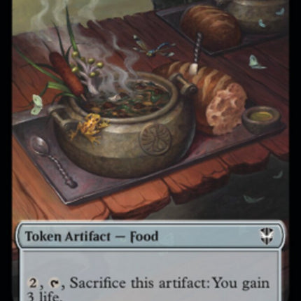 Food // Citizen Double-Sided Token [Streets of New Capenna Commander Tokens]