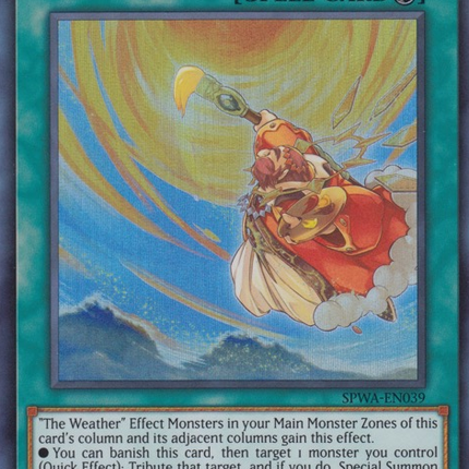 The Weather Sunny Canvas [SPWA-EN039] Super Rare