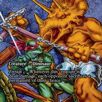 Silverclad Ferocidons (Borderless) [Teenage Mutant Ninja Turtles Eternal-Legal]