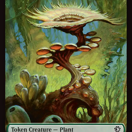 Copy // Plant Double-Sided Token [Lorwyn Eclipsed Tokens]
