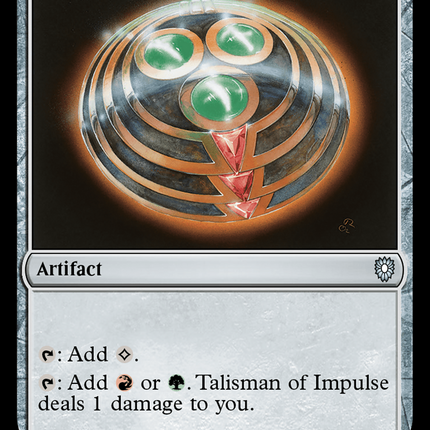 Talisman of Impulse [Bloomburrow Commander]
