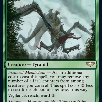 Hierophant Bio-Titan (Surge Foil) [Warhammer 40,000]