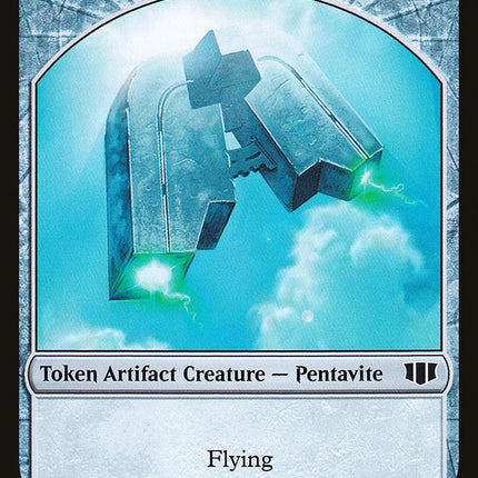 Myr // Pentavite Double-Sided Token [Commander 2014 Tokens]