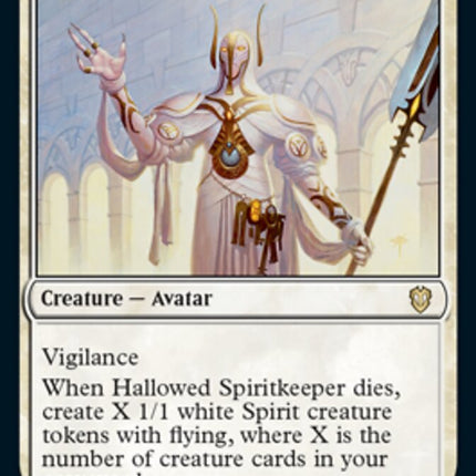 Hallowed Spiritkeeper [Innistrad: Crimson Vow Commander]