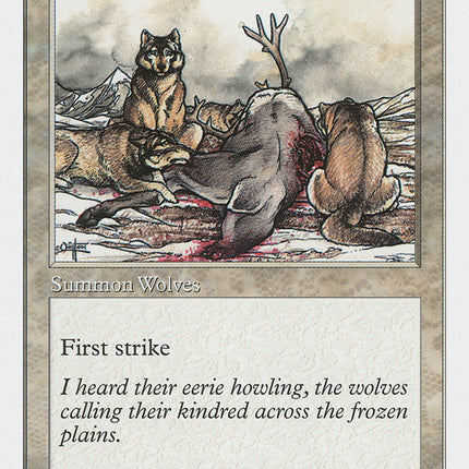 Tundra Wolves [Fifth Edition]