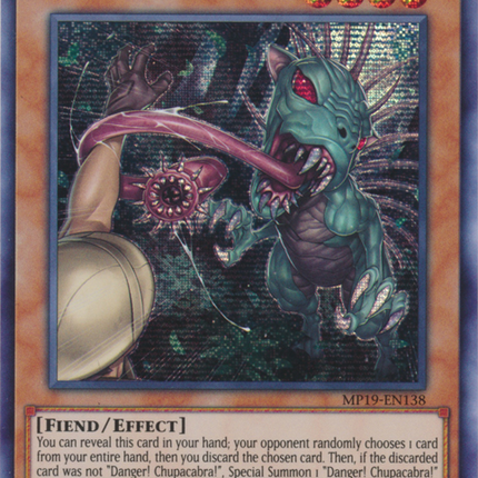 Danger! Chupacabra! [MP19-EN138] Prismatic Secret Rare