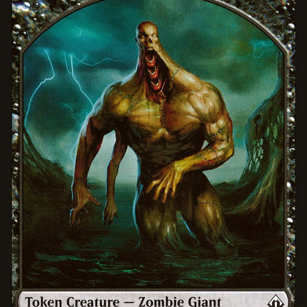Zombie Giant Token [Battlebond Tokens]