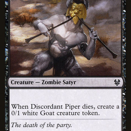 Discordant Piper [Theros Beyond Death]
