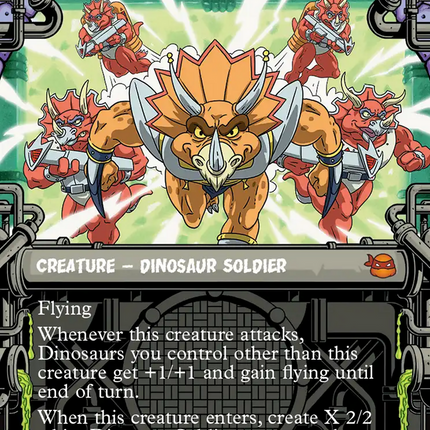 Triceraton Commander (Showcase) [Teenage Mutant Ninja Turtles]