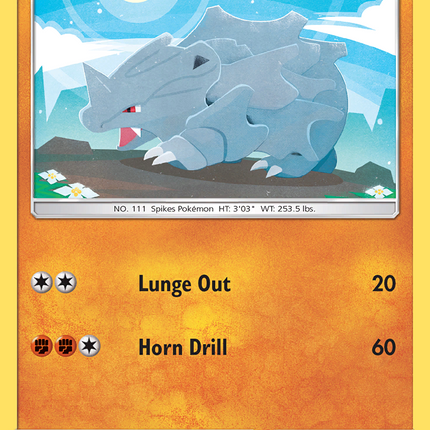 Rhyhorn (65/147) [Sun & Moon: Burning Shadows]