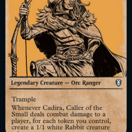 Cadira, Caller of the Small (Showcase) [Commander Legends: Battle for Baldur's Gate]