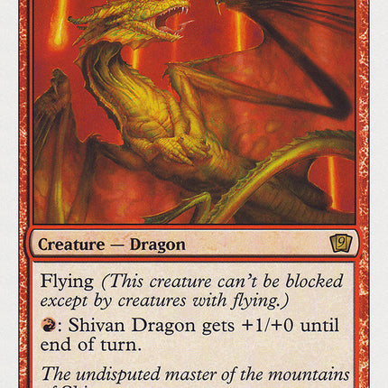 Shivan Dragon [Ninth Edition]