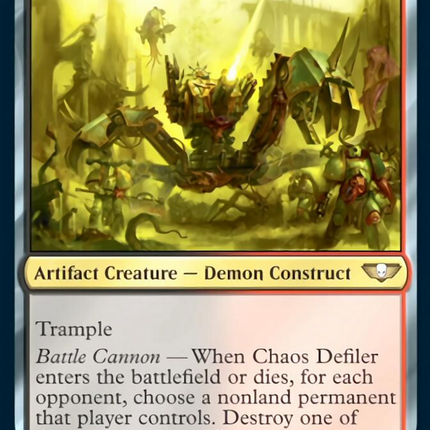 Chaos Defiler (Surge Foil) [Warhammer 40,000]