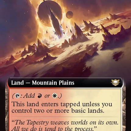 Radiant Summit (Extended Art) [Edge of Eternities Commander]