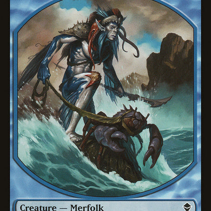 Merfolk Token [Zendikar Tokens]