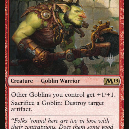 Goblin Trashmaster (Promo Pack) [Core Set 2019 Promos]