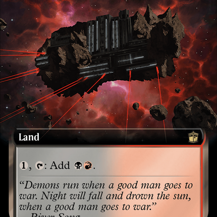 Shadowblood Ridge (Extended Art) (Surge Foil) [Doctor Who]