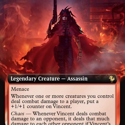 Vincent, Vengeful Atoner (Extended Art) [FINAL FANTASY Commander]